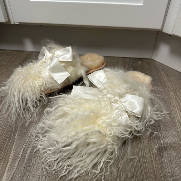 UGG Coquette Mongolian Amberlight Slippers - Women's - Picture 2 of 5